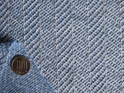 画像1: ヘリンボーンジャガードニット