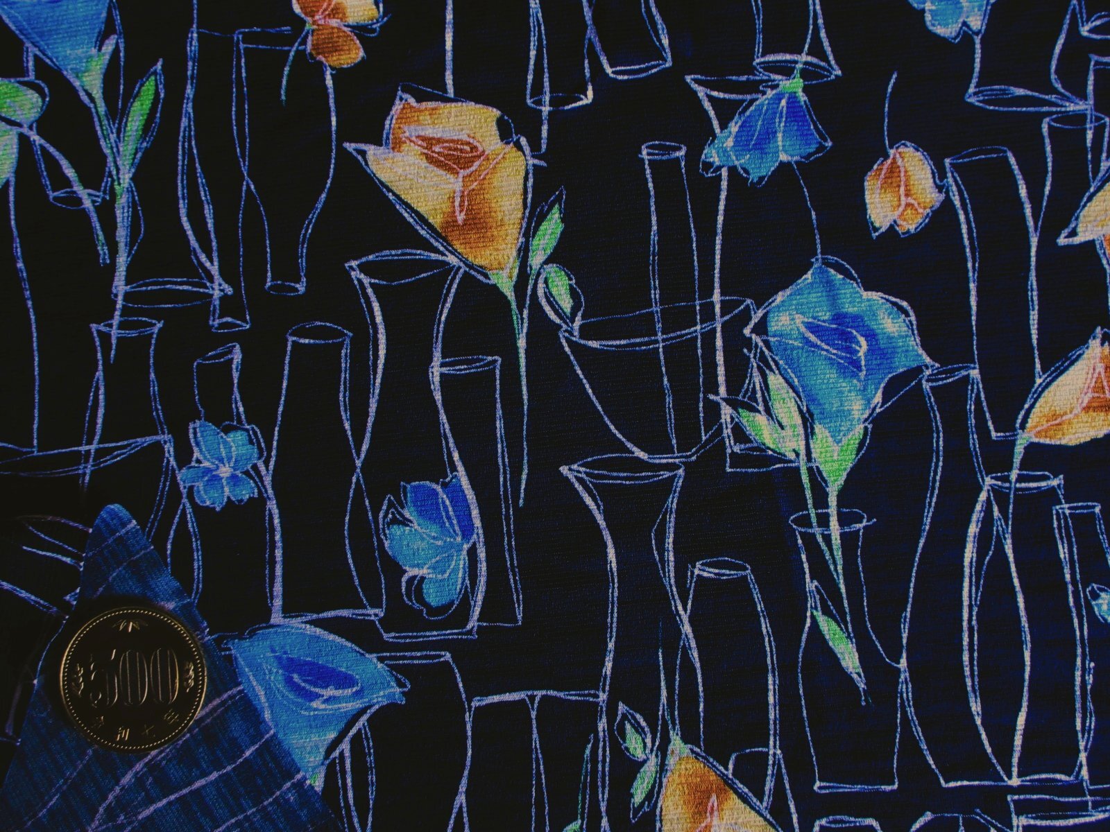 画像1: ストレッチT・プリントニット